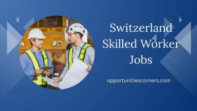 Switzerland Skilled Worker Jobs