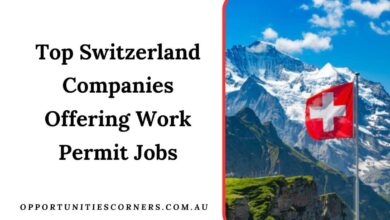 Top Switzerland Companies Offering Work Permit Jobs