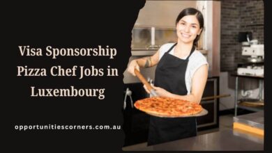 Visa Sponsorship Pizza Chef Jobs in Luxembourg