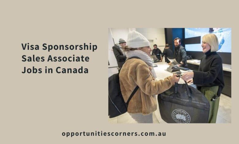 Visa Sponsorship Sales Associate Jobs in Canada