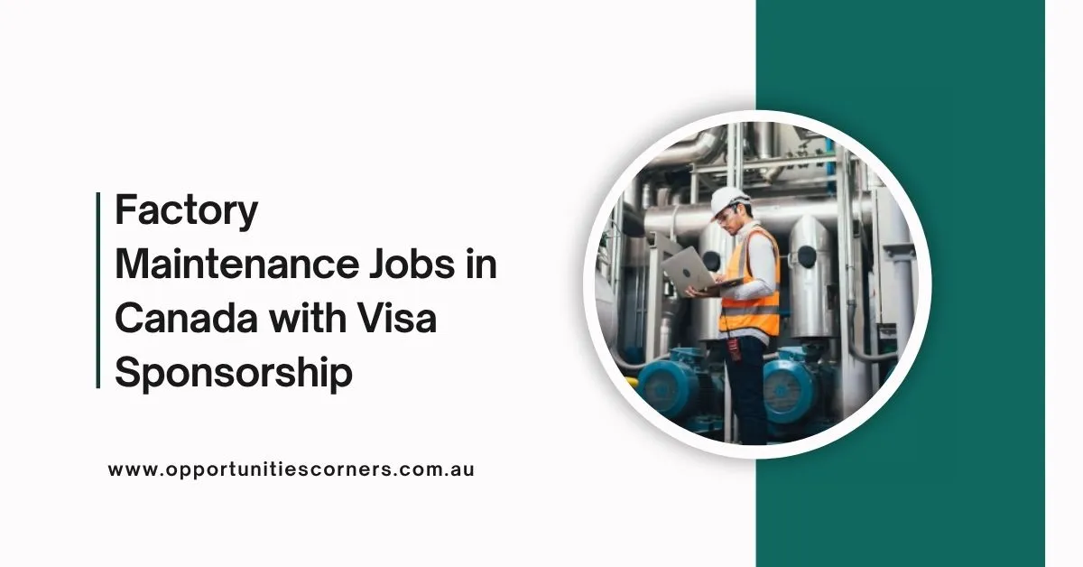 Factory Maintenance Jobs in Canada