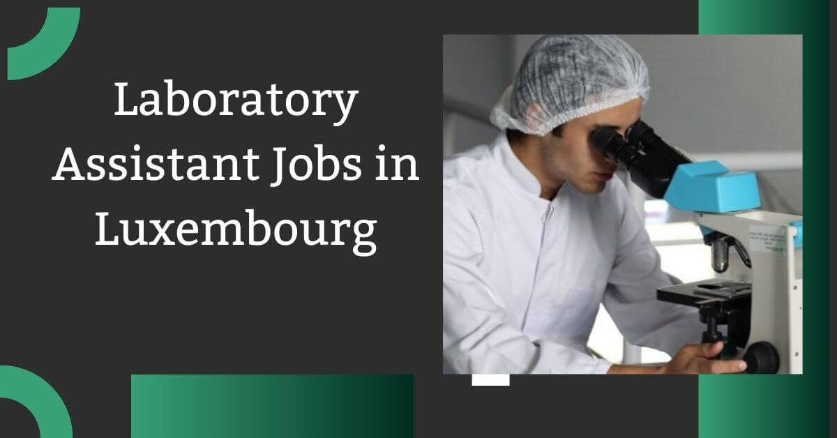 Laboratory Assistant Jobs in Luxembourg