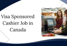 Visa Sponsored Cashier Job in Canada