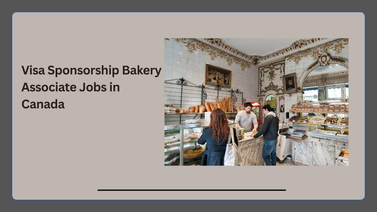 Visa Sponsorship Bakery Associate Jobs in Canada