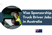 Visa Sponsorship Truck Driver Jobs in Australia