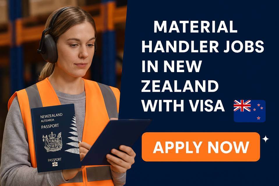 Material Handler Jobs in New Zealand with Visa