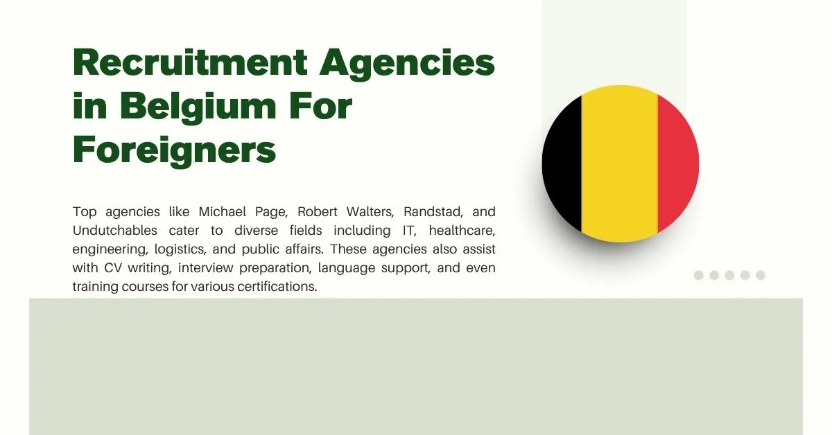 Recruitment Agencies in Belgium