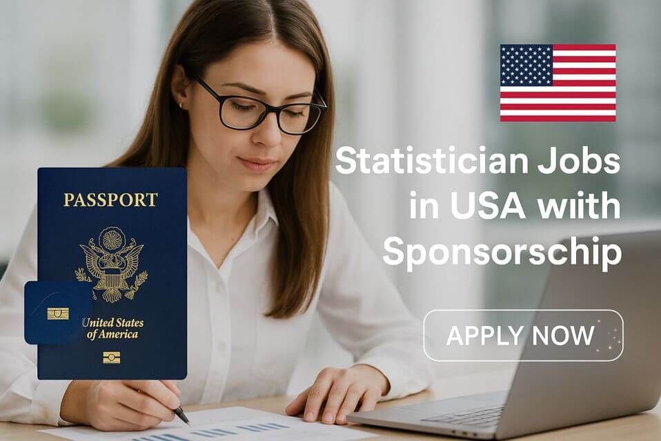 Statistician Jobs in USA with Sponsorship