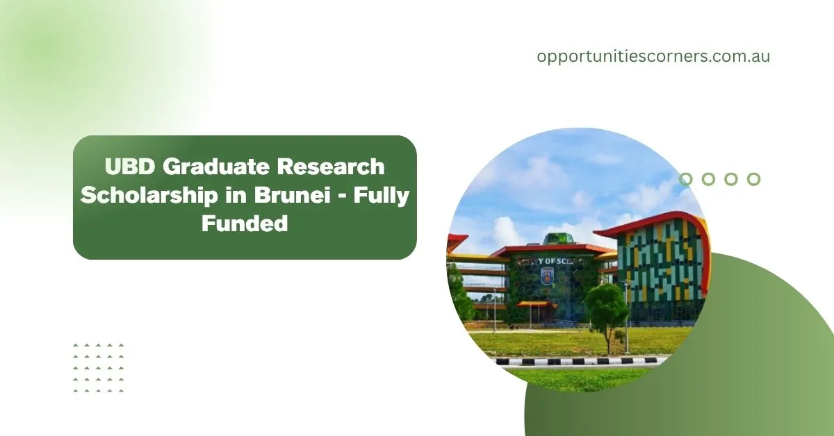 UBD Graduate Research Scholarship in Brunei