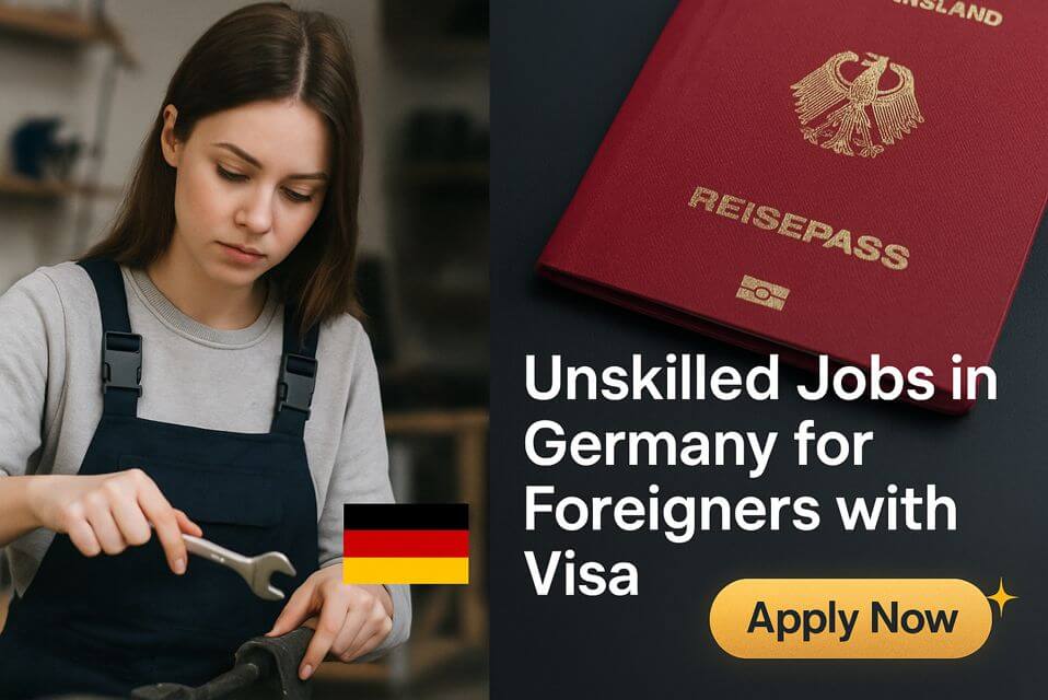 Unskilled Jobs in Germany for Foreigners with Visa