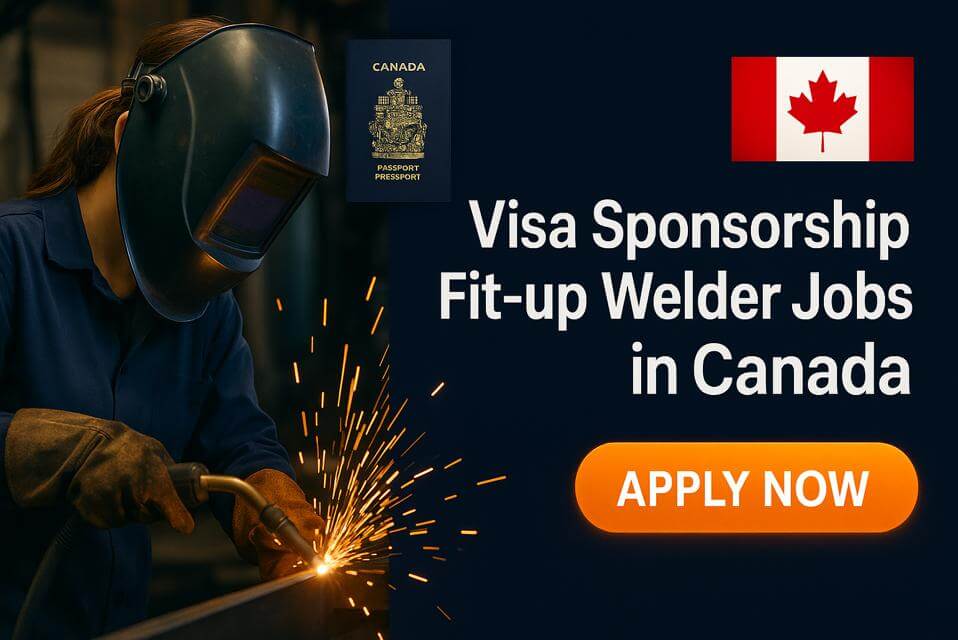Visa Sponsorship Fit-up Welder Jobs in Canada