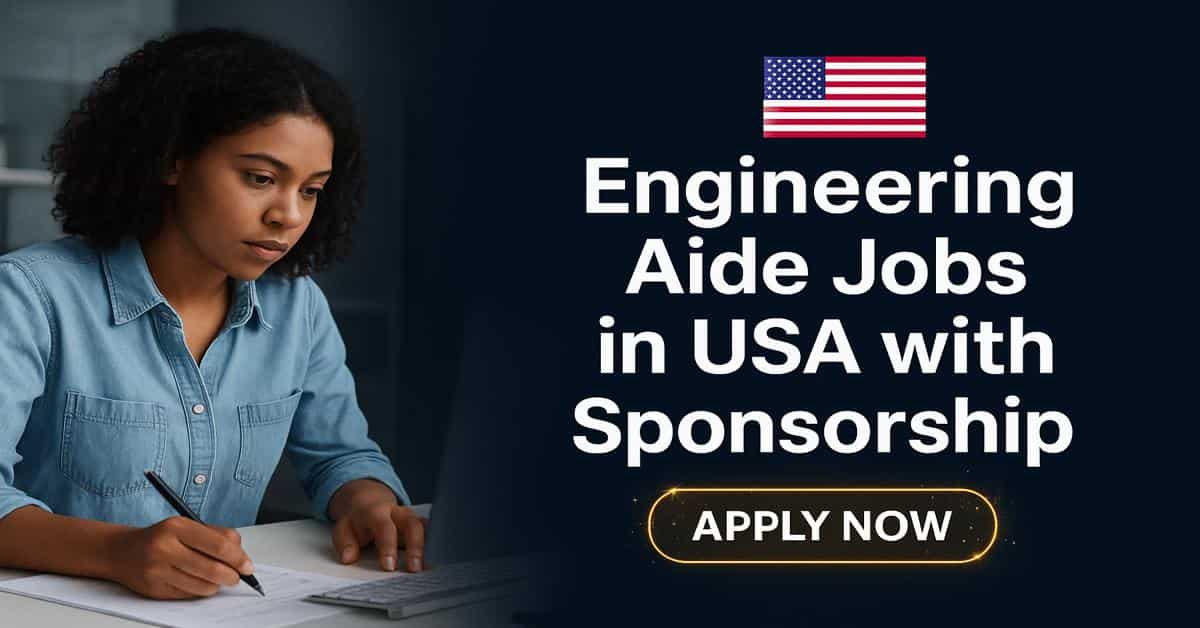 Engineering Aide Jobs in USA with Sponsorship