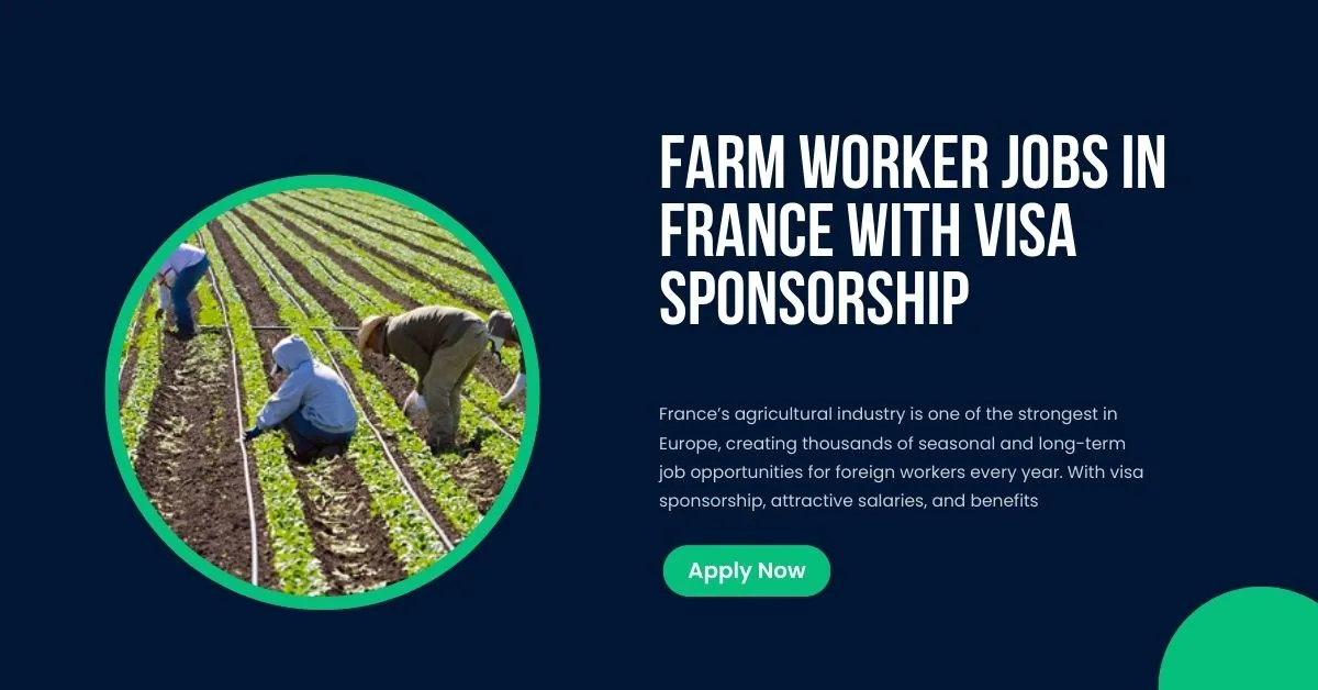 Farm Worker Jobs in France