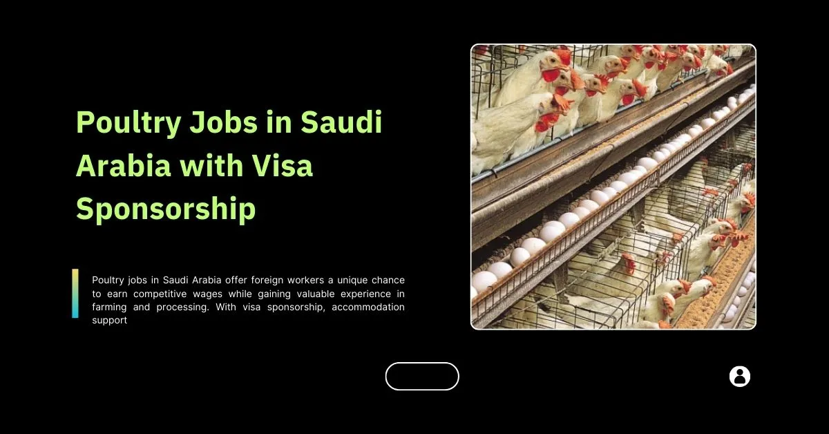 Poultry Jobs in Saudi Arabia