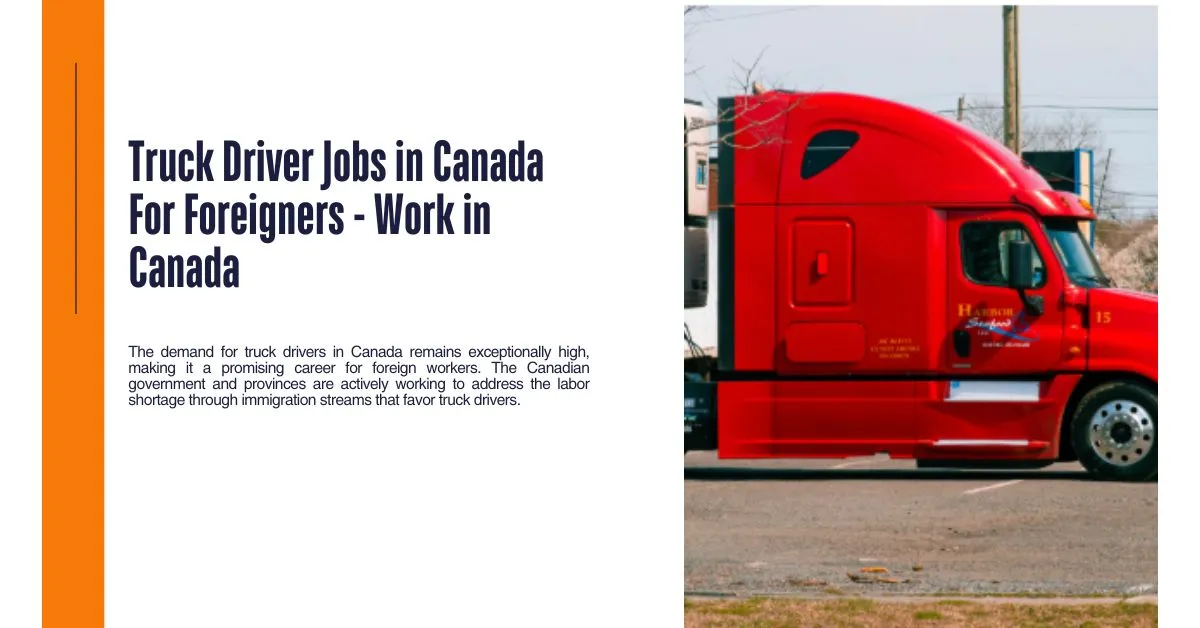 Truck Driver Jobs in Canada