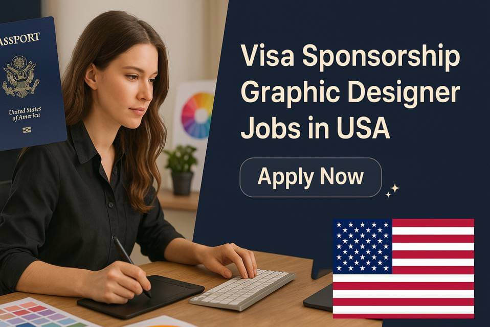 Visa Sponsorship Graphic Designer Jobs in USA
