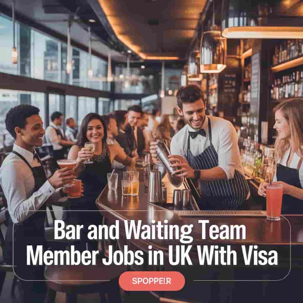 Bar and Waiting Team Member Jobs in UK