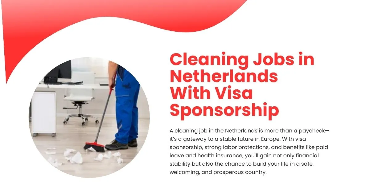 Cleaning Jobs in Netherlands