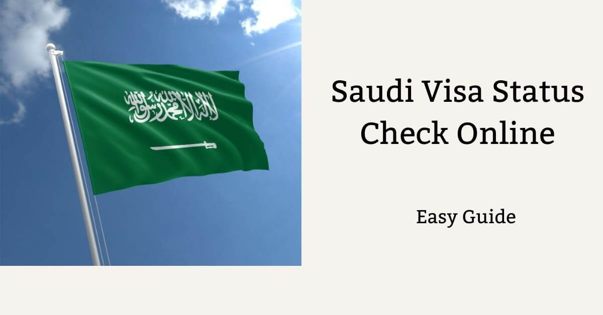 Saudi Visa Status Check Online